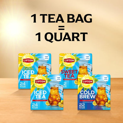 Lipton_Unsweetened_Iced_Tea_Bags,_Family_Size_Zero_Calories,_144_Total_Tea_Bags_(24ct_-_Pack_of_6)