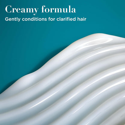 OGX_Clarifying_Strength_+_Rosemary_Mint_Conditioner,_Clarifying_Conditioner_for_Oily_Hair_Visibly_Helps_Remove_Oil_&_Residue_to_Clear_Away_Buildup,_Sulfate-Free_Surfactants,_13_fl._oz