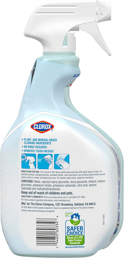 Clorox_Free_&_Clear_Multi_Surface_Cleaner,_Spray_Bottle,_Fragrance_Free,_32_Fluid_Ounces,_Pack_of_3