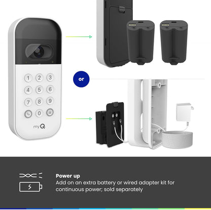 myQ_Smart_Garage_Door_Video_Keypad_with_Wide-Angle_Camera,Customizable_PIN_Codes,and_Smartphone_Control–Take_Charge_of_Your_Garage_Access_Works_with_Chamberlain,_LiftMaster_and_Craftsman_openers,White