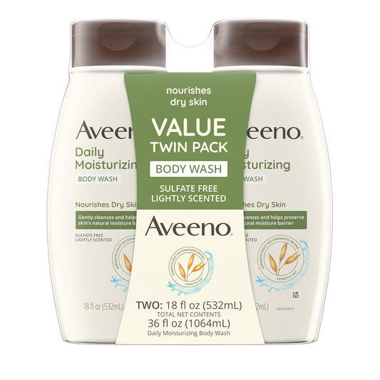 Aveeno_Daily_Moisturizing_Body_Wash_Cleanser_&_Shaving_Gel_for_Men_&_Women,_Clean-Rinsing_for_Softer_&_Smoother_Skin,_Gentle_&_Lightly_Scented,_18_fl. Oz,_Pack_of_2