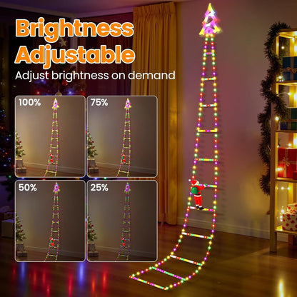 Christmas_Ladder_Lights_with_Santa_Claus,_248_LED_Rope_Ladder_Light,_8_Lighting_Modes_&_6H_Timer,_Waterproof_Xmas_Decorations_Light_for_Indoor_Outdoor,_Yard,_Porch,_Wall,_Christmas_Tree_Decor