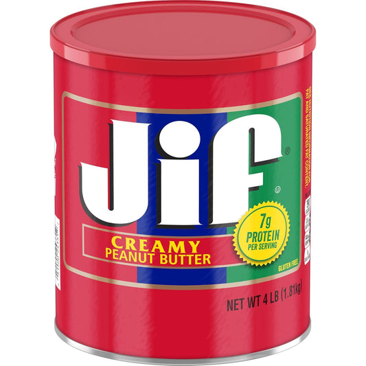 Jif_Creamy_Peanut_Butter,_4-Pound_Can
