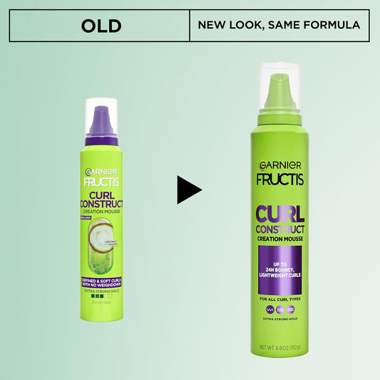 Garnier_Fructis_Curl_Construct_Creation_Mousse,_Curl_Activator_Provides_Frizz_Control,_Long-Lasting_Hold,_and_No_Weigh-Down_for_Curly,_Wavy,_and_Coily_Hair,_6.8_oz_(Packaging_May_Vary)