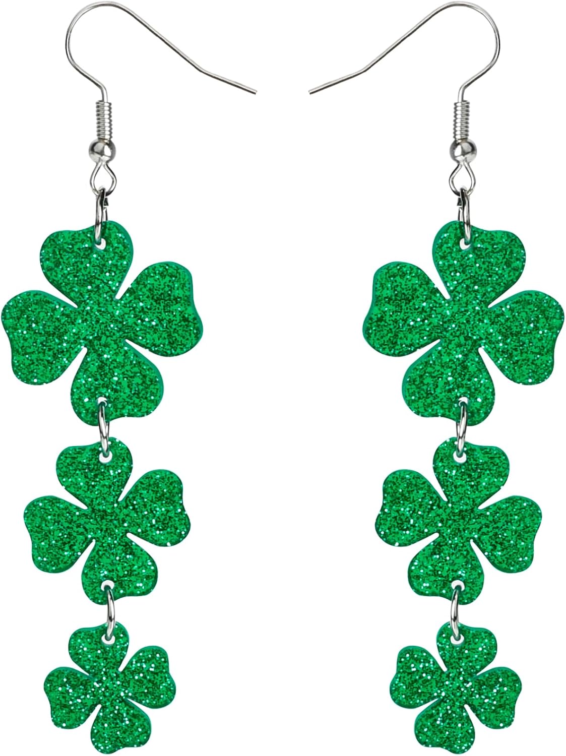 St_Patricks_Day_Accessories_Earrings_for_Women:_Green_Shamrock_Dangle_Earrings,_Good_Luck_Shirt,_Irish_Party_Favor_Gift