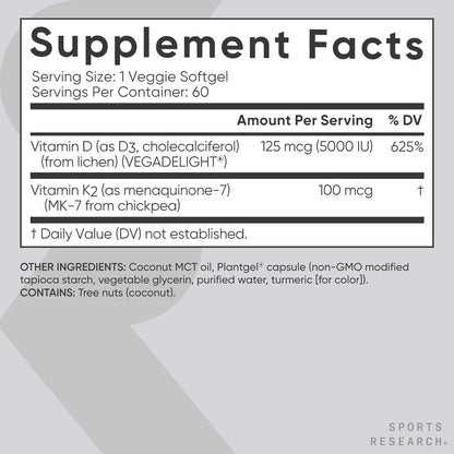 Sports_Research®_Vitamin_D3_+_K2_w/_Coconut_Oil_-_Vegan_Vitamin_D_5000iu_&_Mk7_Vitamin_K_100mcg_for_Bone_&_Immune_Support_-_Vegan_Certified_·_Non-GMO_·_Soy_Free_-_60_Softgels
