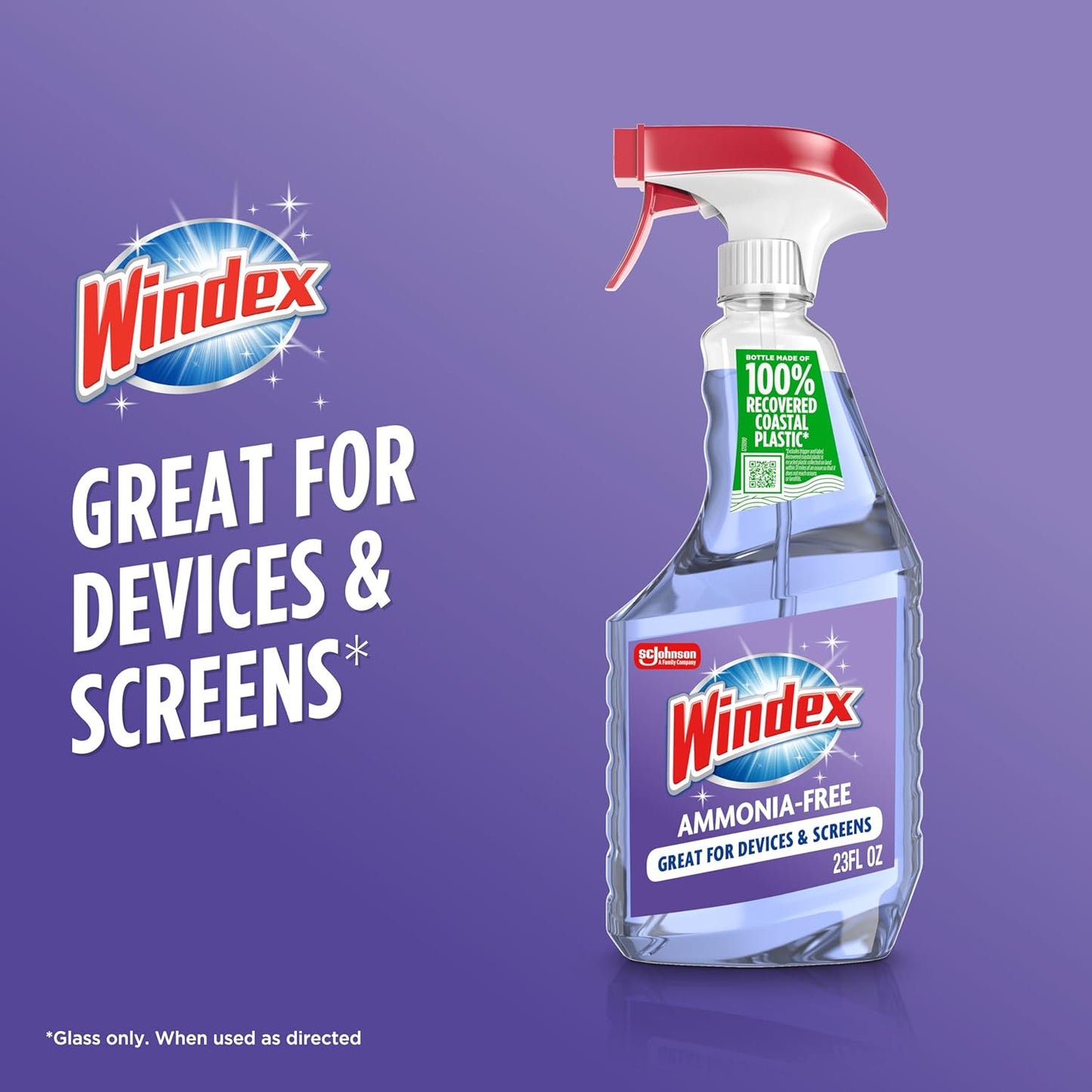 Windex_Glass_and_Window_Cleaner_Spray_Bottle,_Ammonia_Free,_Packaging_Designed_to_Prevent_Leakage_and_Breaking,_Surface_Cleaning_Spray,_Crystal_Rain_Scent,_23_Fl_Oz