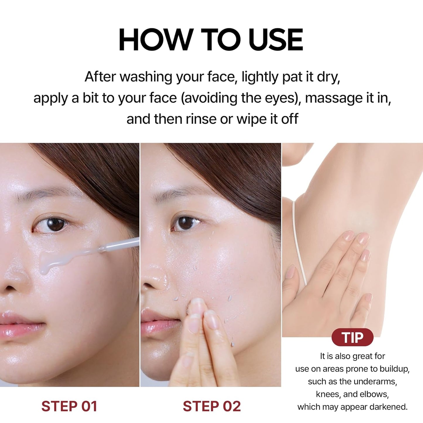 Dr.Melaxin_Peel_Shot_Glow_White_Rice_Peeling_Ampoule_80ml,_Dead_Skin_Gentle_Exfoliating_Ampoule_with_Rice_Water_Extract,_AHA_BHA,_Niacinamide,_Daily_Skin_Texture_Care,_All_Skin_Types,_Korean_Skincare