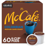 McCafe Colombian, Single Serve Coffee Keurig K-Cup Pods, Medium Roast