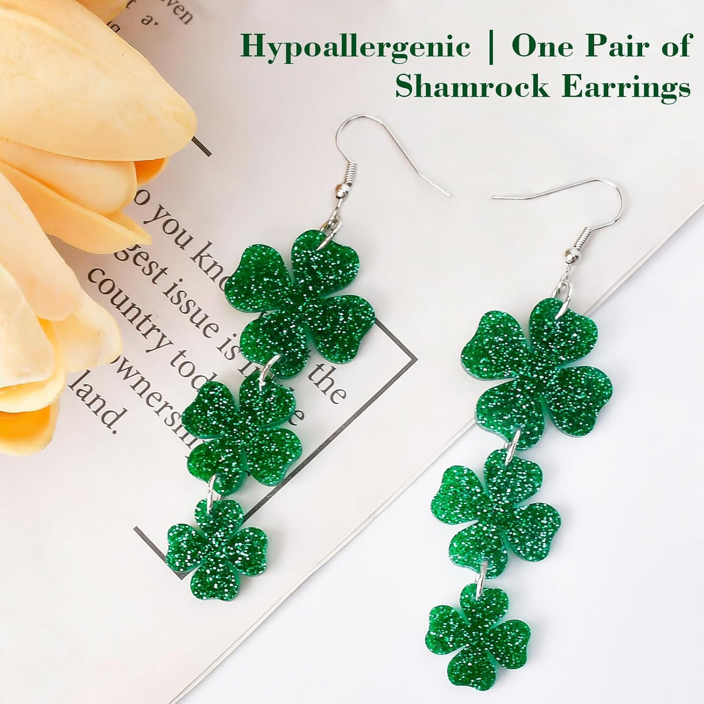St_Patricks_Day_Accessories_Earrings_for_Women:_Green_Shamrock_Dangle_Earrings,_Good_Luck_Shirt,_Irish_Party_Favor_Gift