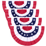 American Flags USA Buntings for Outside 250th Anniversary Celebration, Memorial Day, 4th of July Decorations Outdoor, Patriotic Decor, Presidents Day, Fourth of July Independence Day Porch Banners
