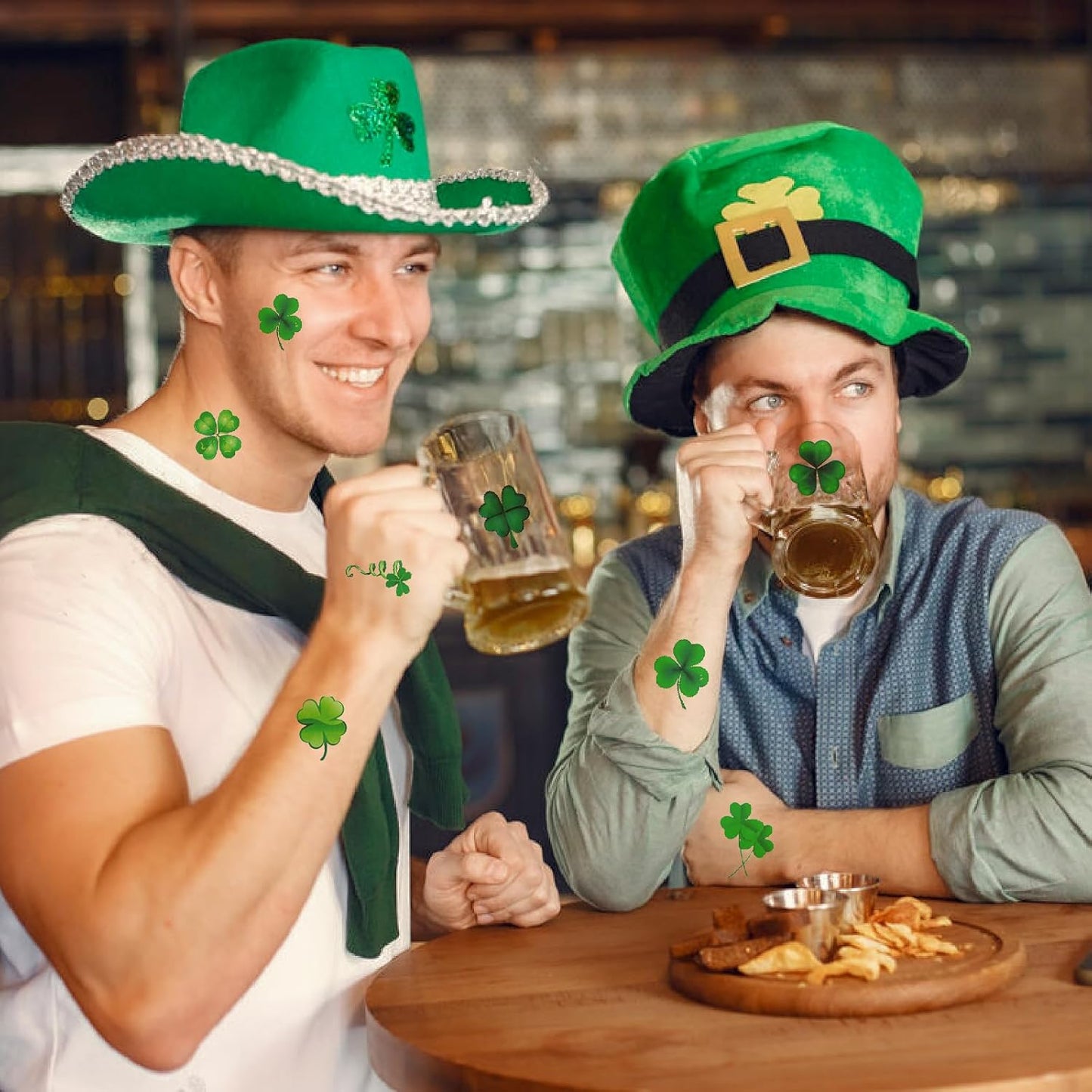 Hamuitci_St_Patricks_Day_Tattoos,_Waterproof_Green_Shamrock_Lucky_Clover_Temporary_Tattoo_Stickers_for_St._Patrick's_Day,_Saint_Patricks_Day_Accessories_&_Face_Makeup_Decor,_Irish_Party_Favors_&_Gifts