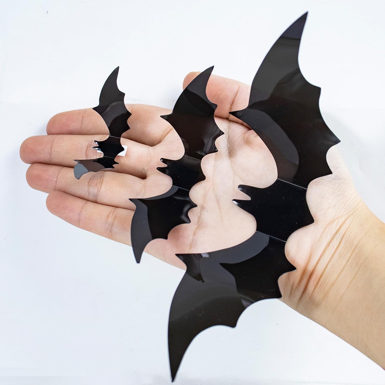 152_Pcs_Black_Bats_Big_Sizes_Halloween_Scary_Bats_for_Home_Window,Room_Decor_DIY_Halloween_Party_Supplies