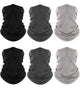 2 Black+2 Gray+2 Light Gray
