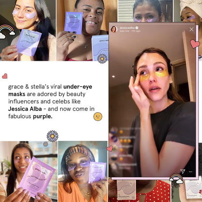 grace_&_stella_Retinol_Under_Eye_Patches_for_Puffy_Eyes_&_Dark_Circles_-_Restoring_Gel_Under_Eye_Masks_with_Hyaluronic_Acid_-_Bridesmaid_Gifts,_Birthday_Gifts_for_Women_(Purple,_24_Pairs)