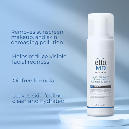 EltaMD_Skin_Recovery_Amino_Acid_Foaming_Facial_Cleanser,_Gentle_Face_Cleanser_for_Sensitive_Skin_and_Post-Procedure_Skin