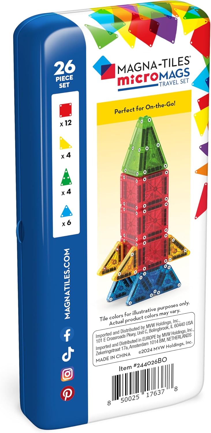 Magna-Tiles_microMAGS_26-Piece_Travel_Magnetic_Construction_Set_–_Bold_Colors,_The_Original_Magnetic_Building_Brand