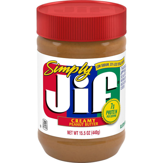 Simply_Jif_Creamy_Peanut_Butter,_15.5_Ounces_(Pack_fo_1)