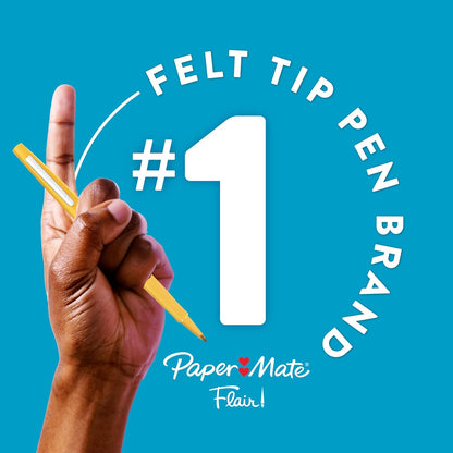 Paper_Mate_Flair_Felt_Tip_Pens,_Medium_Point_(0.7mm),_Black,_36_Count_-_Office_Supplies