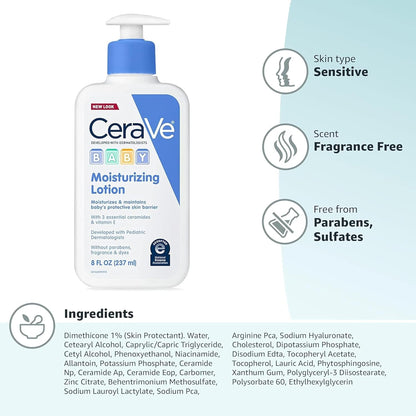 CeraVe_Baby_Lotion,_Gentle_Baby_Skin_Care_with_Ceramides,_Niacinamide_&_Vitamin_E,_Fragrance,_Paraben,_Dye_&_Phthalates_Free,_Lightweight_Moisturizer,_16_Ounce