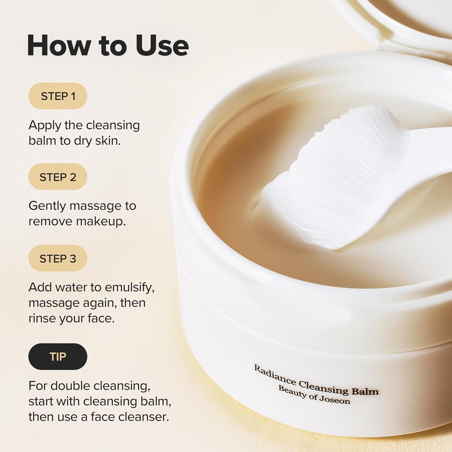 Beauty_of_Joseon_Radiance_Cleansing_Balm_Makeup,_Sunscreen,_Pore_Cleanser_for_Sensitive_Acne_Skin._Korean_Skincare_for_Men_and_Women_100ml,_3.38_fl.oz