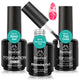 Base & Top Coat with Blooming Gel
