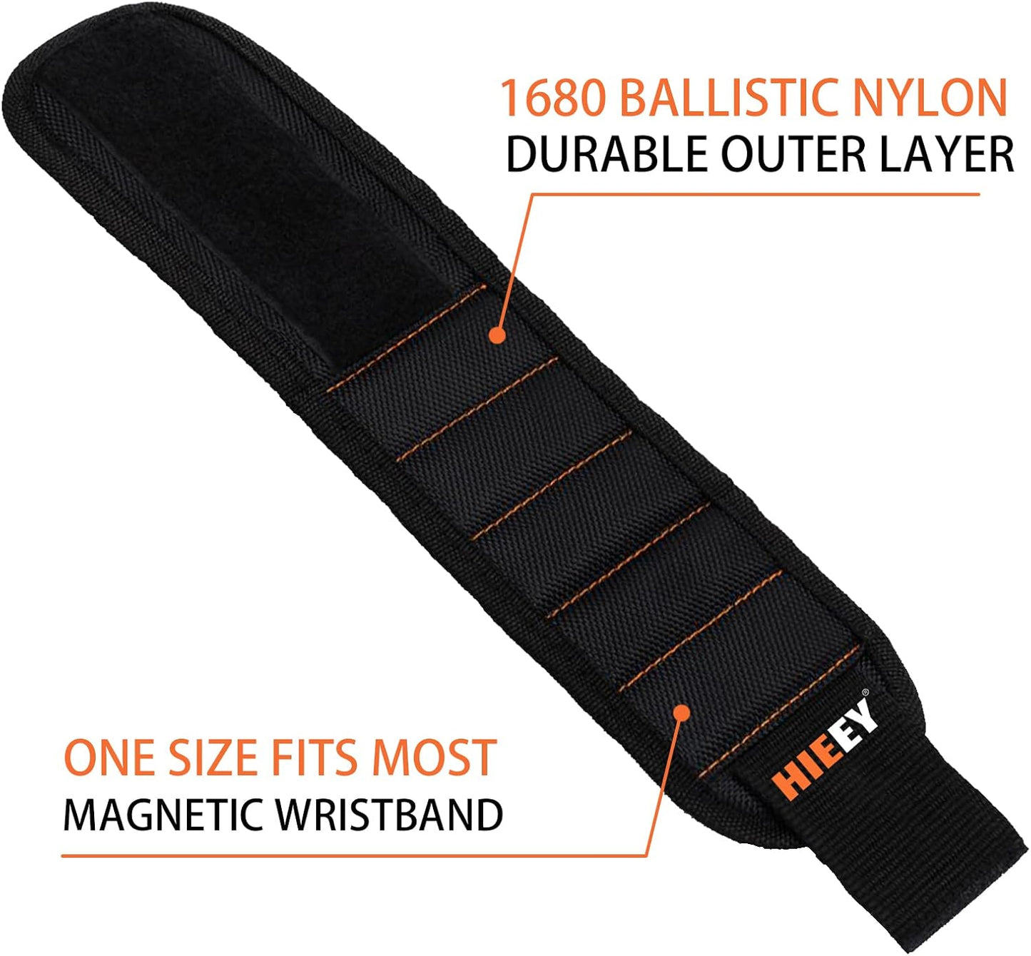 HIEEY_2_Pieces_Magnetic_Wristband_for_Holding_Screws,_Gifts_for_Men,_Tool_Belt_Magnetic_Wristband_for_Holding_Screws,_Cool_Gadgets_Christmas_Gifts_for_Him_Men_Women_Husband_(Gift_Box)