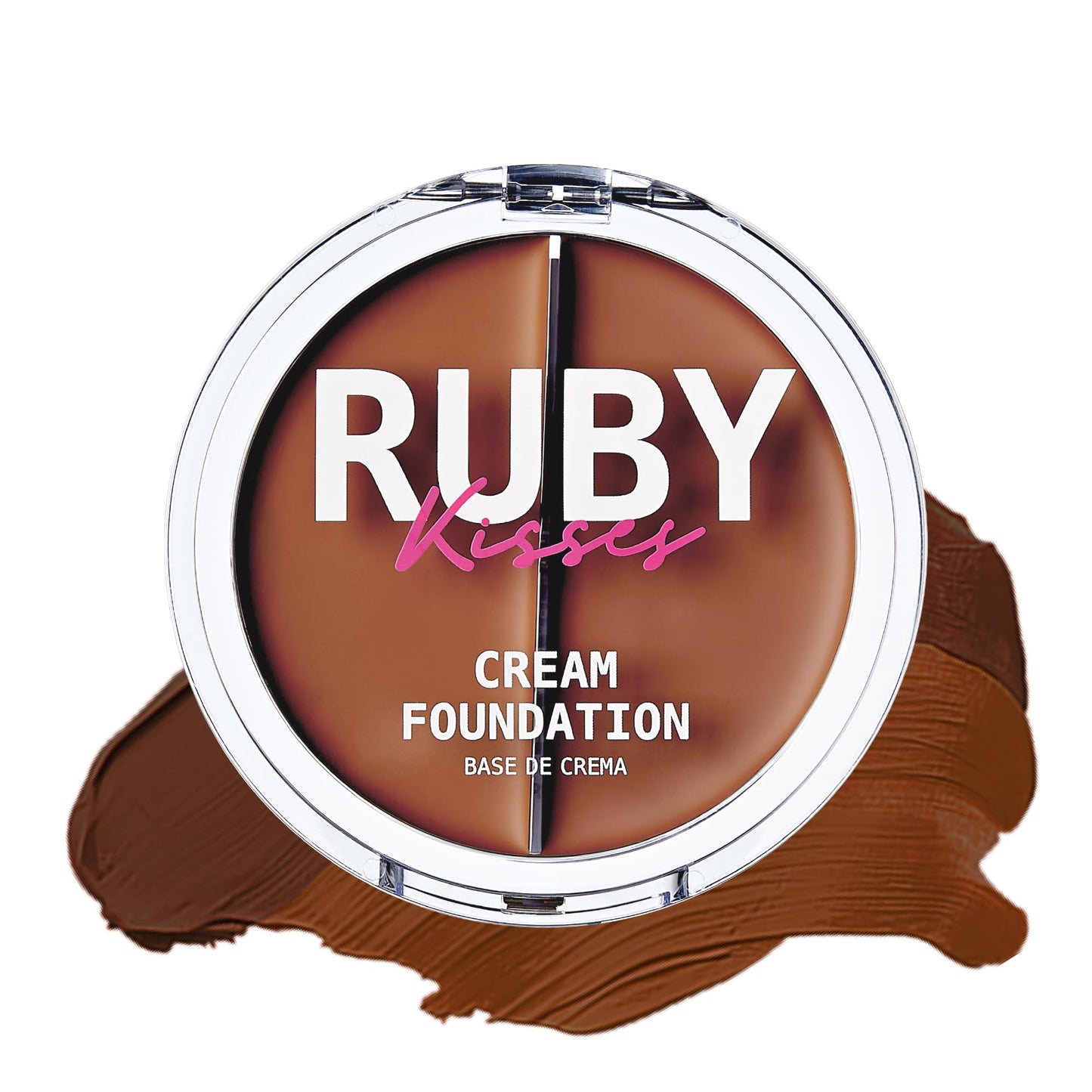 Ruby Kisses 3D Face Creator Cream Foundation &amp;amp; Concealer, 12 Hours Long Lasting, Medium to Full Coverage, Non-Greasy, Ideal for Makeup &amp;amp; Contour Palette (Level 14)