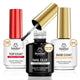 0-1-3Pcs HEMA-Free Nail Glue Base Top Coat Set