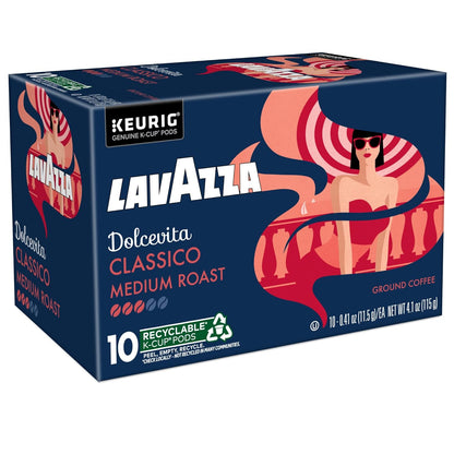 Lavazza_Dolcevita_Classico,_Single-Serve_Keurig_K-Cup_Pods,_Medium_Roast_Coffee,_60-Count_Box_(6_Packs_of_10)