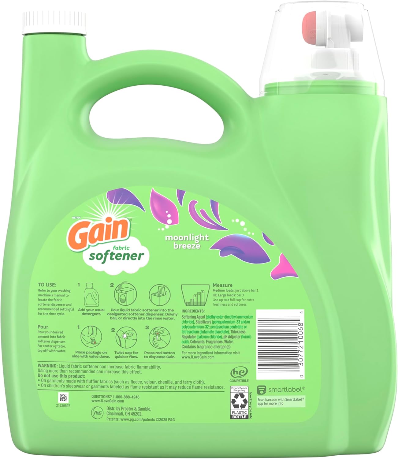 Gain_Moonlight_Breeze_Fabric_Softener,_140_FL_OZ,_190_Load,_Smooth_Touch_Laundry_Conditioner_Liquid