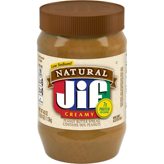 Jif_Natural_Creamy_Peanut_Butter_Spread_–_Contains_90%_Peanuts,_40_Ounces