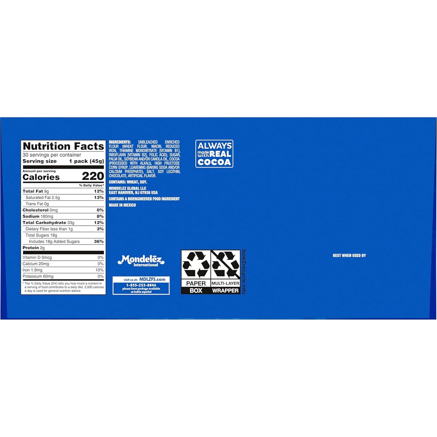 OREO_Chocolate_Sandwich_Cookies,_30_Snack_Packs_(4_Cookies_Per_Pack)