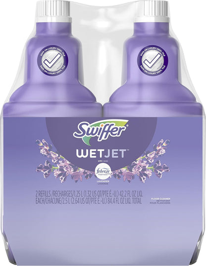Swiffer_WetJet_Multi-Purpose_Floor_Cleaner_Solution_with_Febreze_Refill,_Hardwood_Floor_Cleaner,_Lavender_Scent,_1.25_Liter_-42.2_Fl_Oz_(Pack_of_2)
