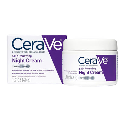 CeraVe_Skin_Renewing_Night_Cream,_Niacinamide,_Peptide_Complex,_and_Hyaluronic_Acid_Moisturizer_for_Face,_1.7_Ounce