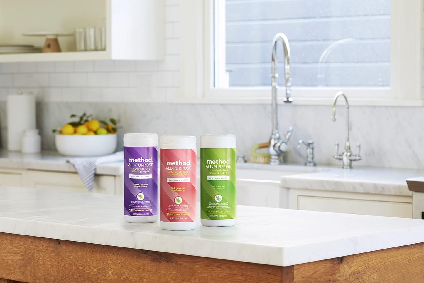 Method_All-Purpose_Cleaning_Wipes,_French_Lavender,_Multi-Surface,_Compostable,_70_Count,_(Pack_of_3)