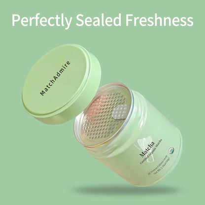 MatchAdmire_Premium_First_Harvest_USDA_Certified_Organic_Green_Tea_Matcha_Powder,_Rich_Flavor,_100%_Vegan_with_No_Fillers,_Radiation-Free_(50g_Culinary_Grade_Matcha)