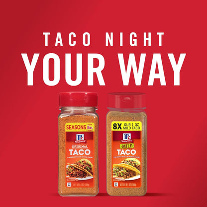 McCormick_Taco_Seasoning_Mix,_Original,_No_MSG_Added,_No_Dairy_Ingredients,_No_Artificial_Flavors,_For_Tacos,_Nachos,_Fajitas_and_More,_8.5_oz