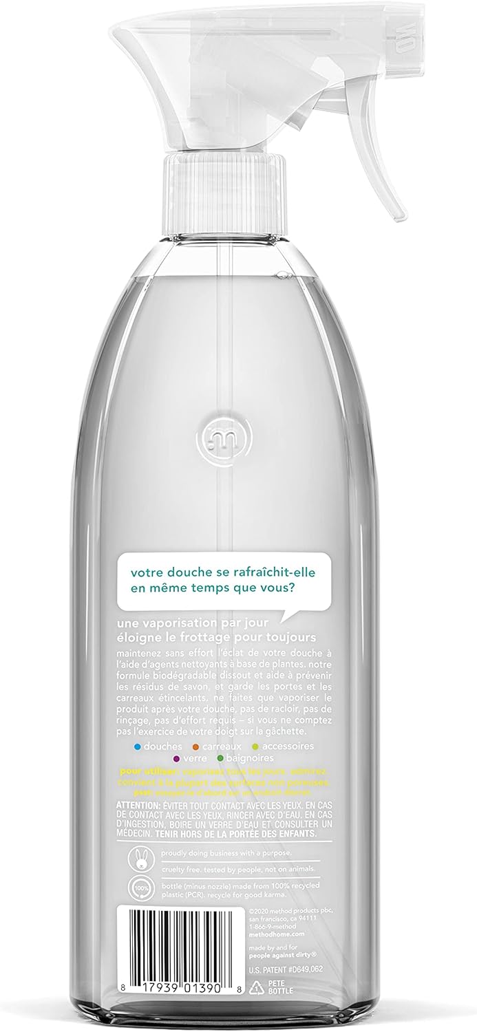 Method_Daily_Shower_Cleaner_Spray,_&_Spray_and_Walk_Away,_Eucalyptus_Mint_Scent,_28_Fl_Oz,_(Pack_of_4),_Packaging_May_Vary