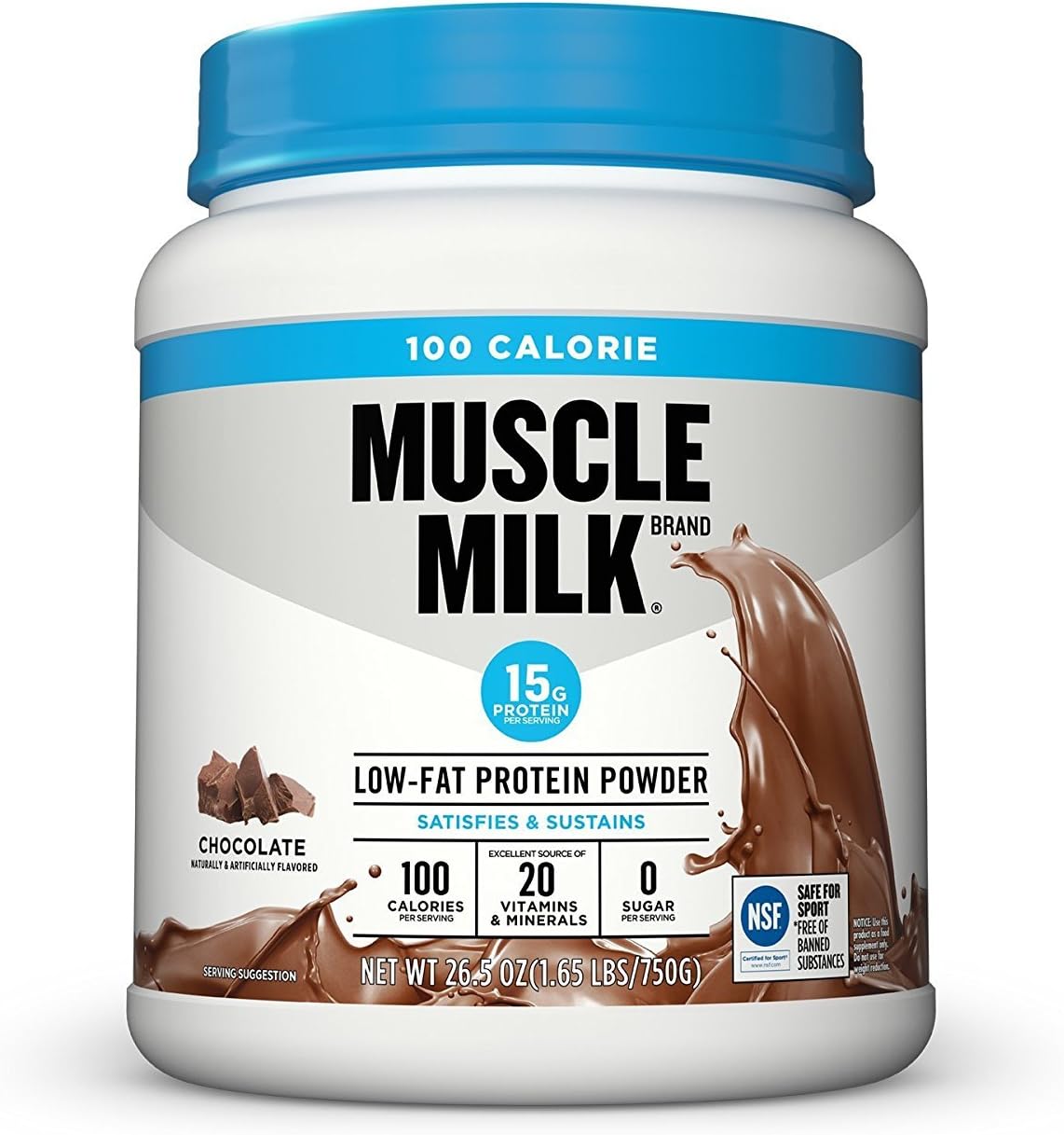Muscle_Milk_ZERO,_100_Calorie_Protein_Powder,_Chocolate,_15g_Protein,_1.65_Pound,_25_Servings