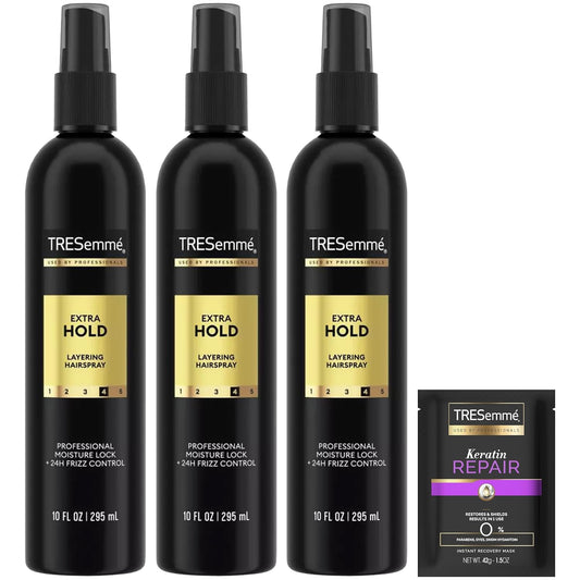TRESemme_Extra_Hold_Hairspray,_Non-Aerosol_3-Pack,_24H_Hold_&_Frizz_Control_+_Keratin_Repair_Hair_Mask