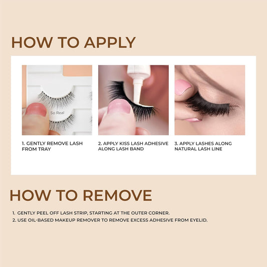 KISS_My_Lash_But_Better_False_Eyelashes_Multipack,_'Bare_Affair',_12mm,_Superfine_Band_Technology,_Easy_to_Apply,_Reusable,_Lightweight,_Voluminous,_Comfortable,_Includes_4_Pairs_Of_Strip_Lashes