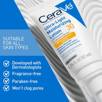 CeraVe_Ultra-Light_Moisturizing_Lotion_With_SPF_30,_Daily_Face_Moisturizer_with_SPF,_Formulated_with_Hyaluronic_Acid_&_Ceramides,_Broad_Spectrum_SPF,_Oil_Free,_Matte_Finish,_1.7_Ounce