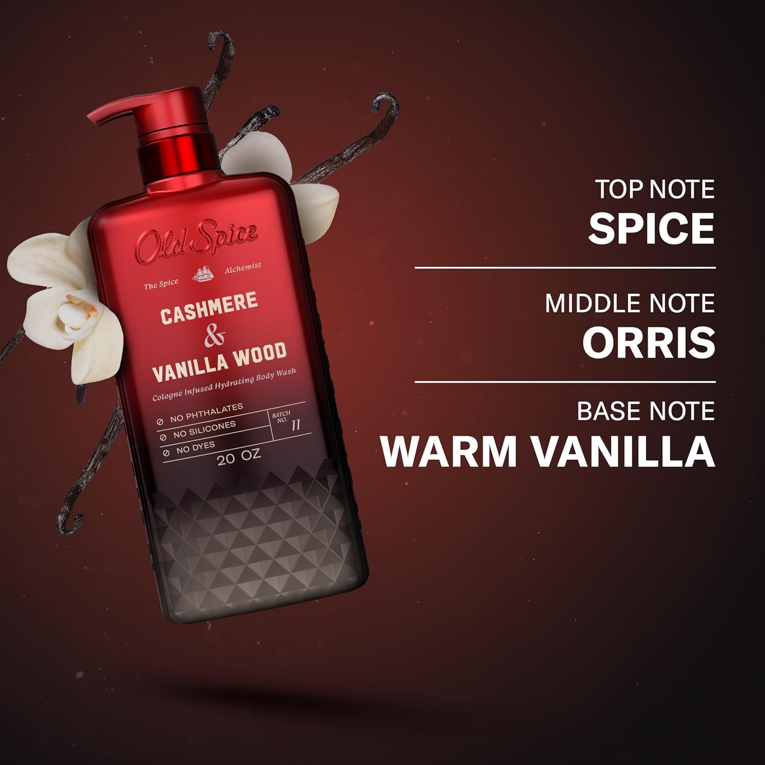 Old_Spice_Body_Wash_for_Men,_The_Spice_Alchemist_Collection,_24/7_Cologne_Infused_Hydration,_No_Trade_Off_Formula,_Free_of_Phthalates_Silicones_&_Dyes,_Cashmere_+_Vanilla_Wood_Scent,_20_oz