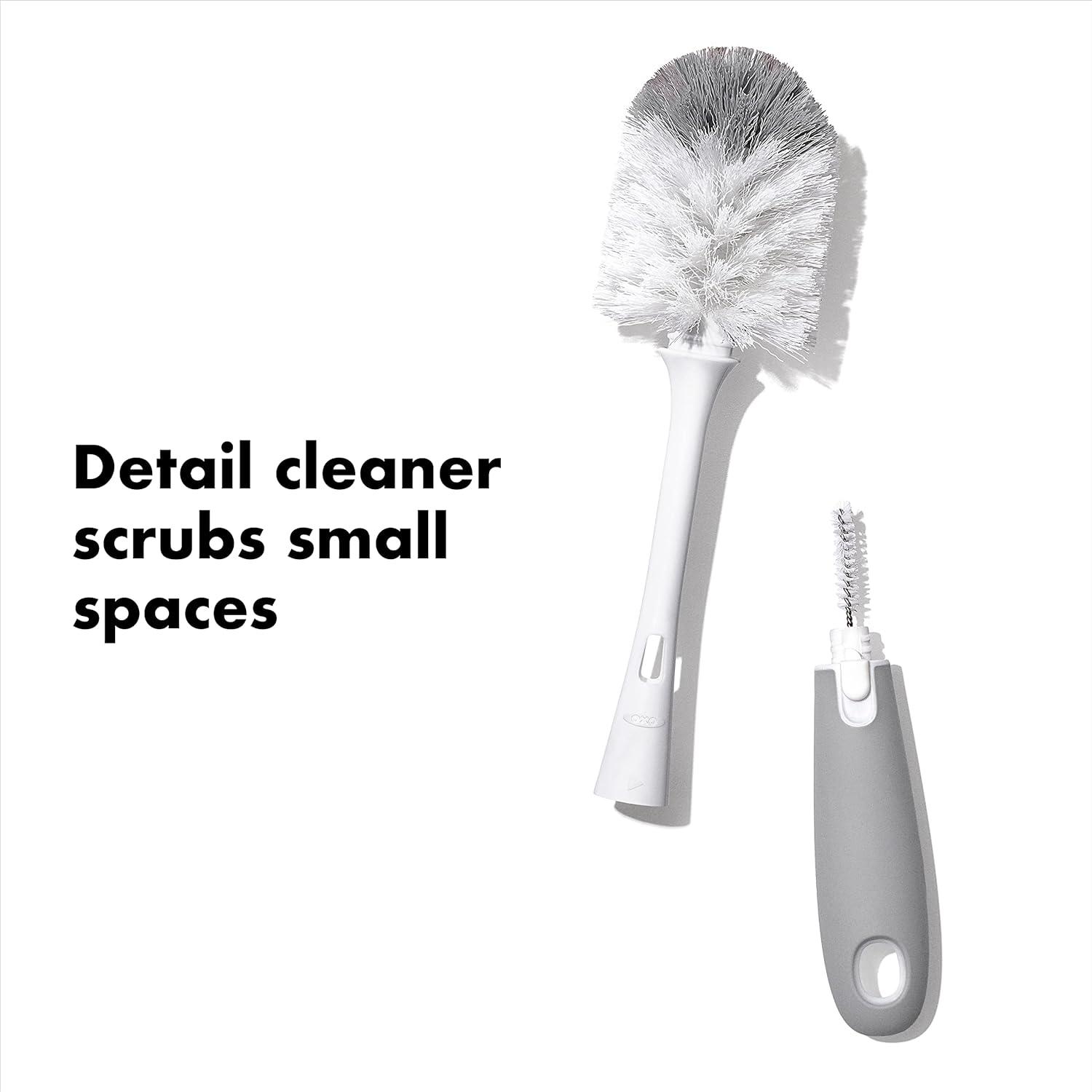 OXO_Tot_Bottle_Brush_with_Nipple_Cleaner_and_Stand_–_Gray,_2-Pack