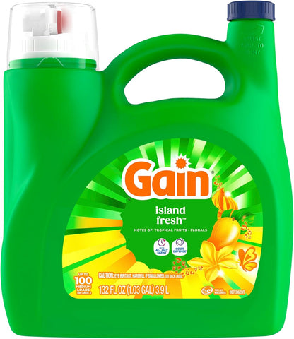 Gain_Liquid_Laundry_Detergent_with_Odor_Defense,_Island_Fresh_Scent,_Laundry_Soap_For_HE_Washing_Machines,_154_fl_oz,_107_Loads_(Packaging_May_Vary)