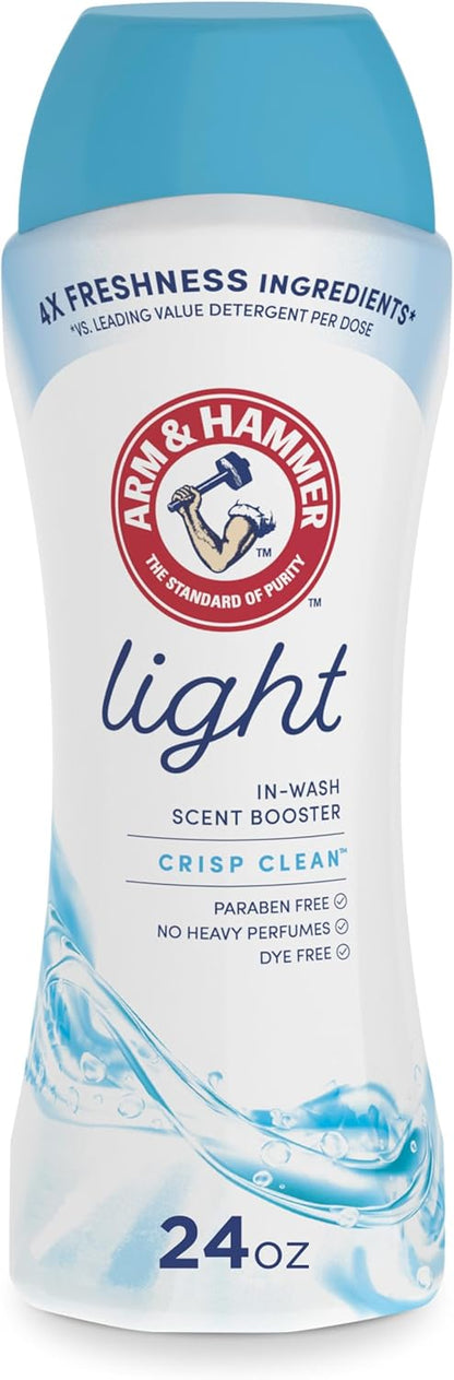 ARM_&_HAMMER_Light_In-Wash_Scent_Booster,_Laundry_Scent_Booster_Crisp_Clean_scent,_24_Oz