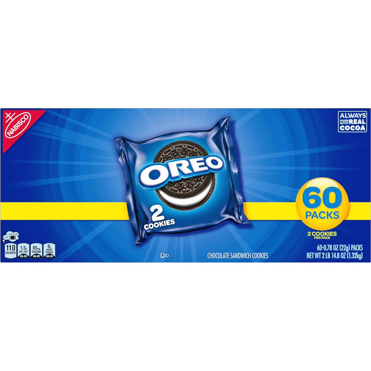 OREO_Chocolate_Sandwich_Cookies,_60_Snack_Packs_(2_Cookies_Per_Pack)