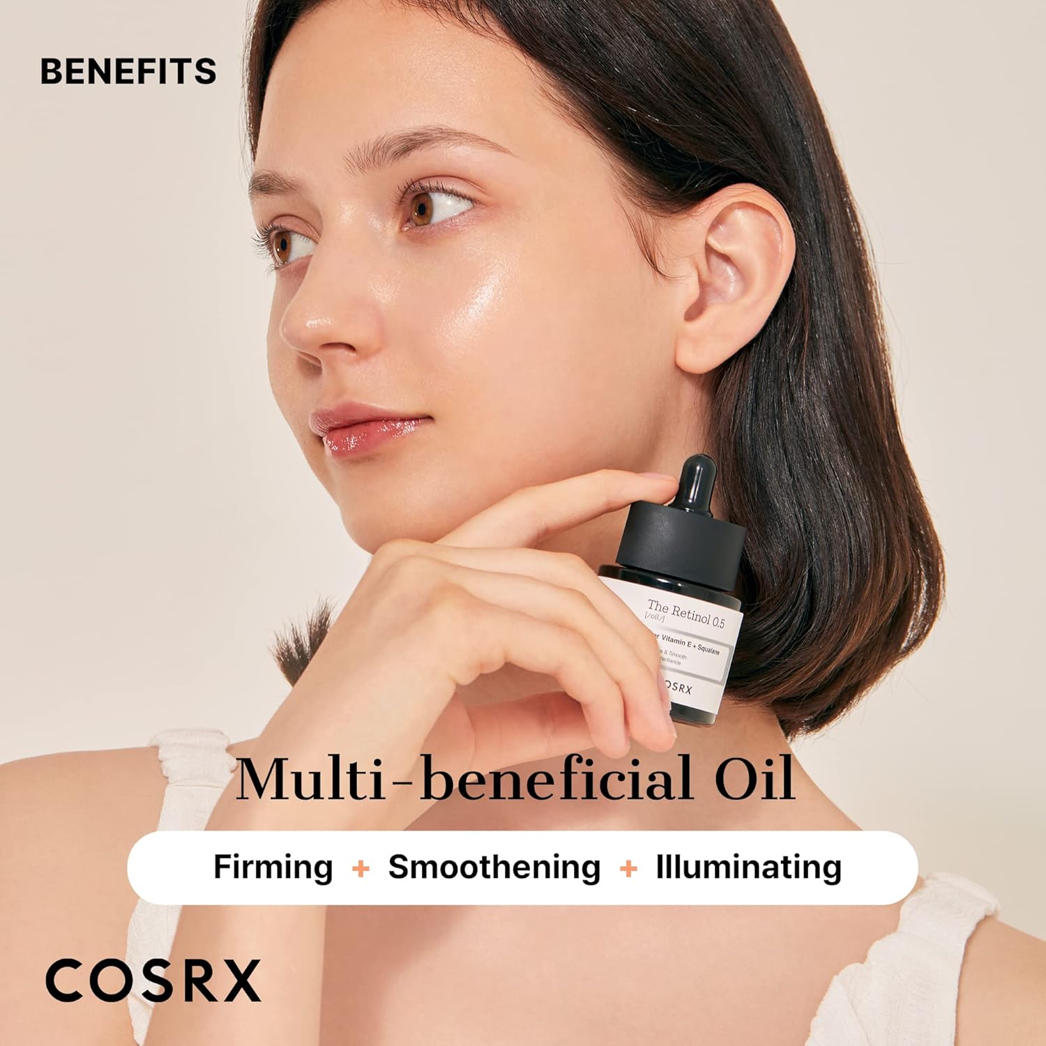 COSRX_Retinol_0.5_Oil,_Anti-aging_Serum_with_0.5%_Retinoid_Treatment_for_Face,_Reduce_Wrinkles,_Fine_Lines,_Gentle_Skincare_for_Day_&_Night,_Not_Tested_on_Animals,_Korean_Skin_Care
