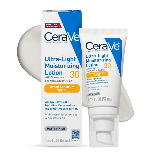 CeraVe_Ultra-Light_Moisturizing_Lotion_With_SPF_30,_Daily_Face_Moisturizer_with_SPF,_Formulated_with_Hyaluronic_Acid_&_Ceramides,_Broad_Spectrum_SPF,_Oil_Free,_Matte_Finish,_1.7_Ounce